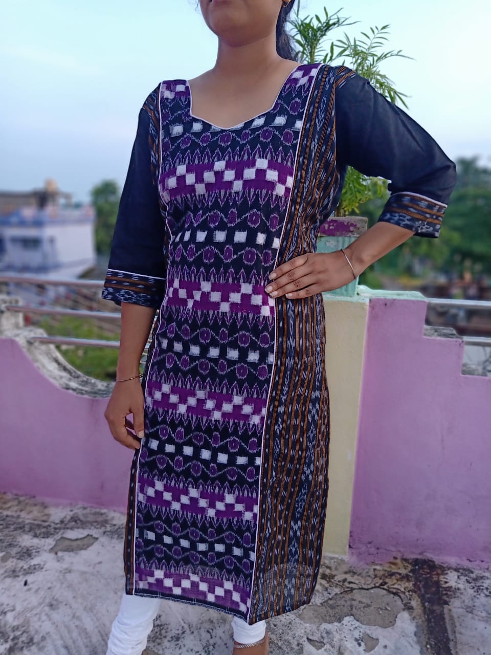 Pin by Swagatika Padhan on sambalpuri collection | Ikkat dresses, Stylish  dresses, Ikat dress
